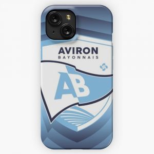 Aviron Bayonnais Rugby Team Design iPhone 15 Slim Phone Case Cover