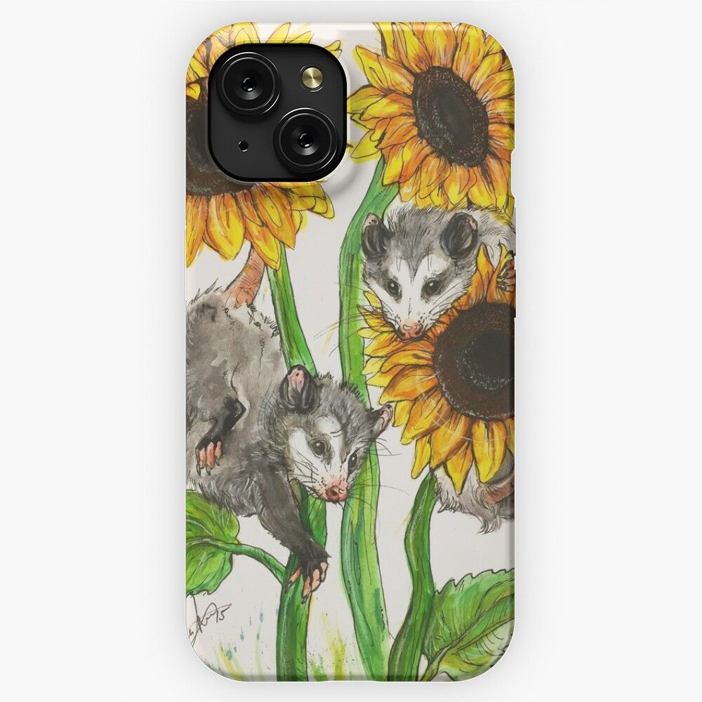 Awesome Opossum iPhone 15 Slim Phone Case Cover