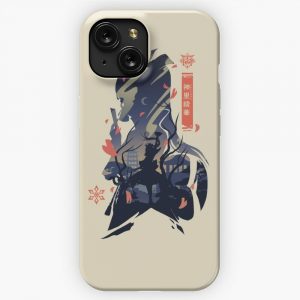 Ayaka Kamisato Genshin Impact iPhone 15 Slim Phone Case Cover