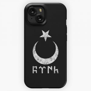 Ayyildiz Gktrk Gktrkce Old Turkish Bozkurt Turkey iPhone 15 Slim Phone Case Cover
