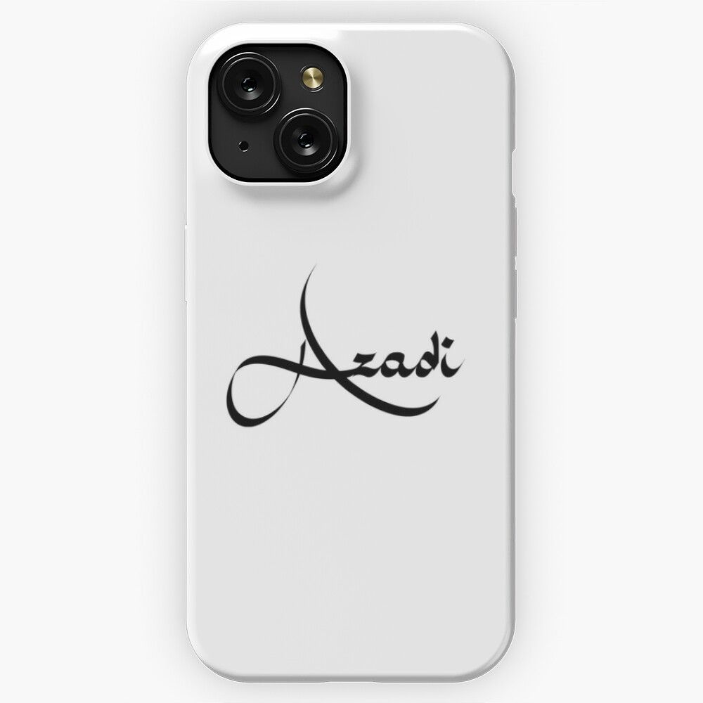 Azadi Freedom iPhone 15 Slim Phone Case Cover
