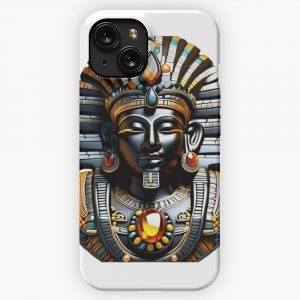 Aztec Sculpture iPhone 15 Slim Phone Case Cover