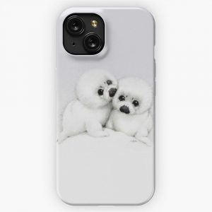Baby Seals iPhone 15 Slim Phone Case Cover