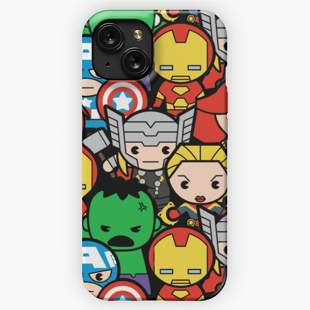 Baby Superheroes Cute iPhone 15 Slim Phone Case Cover