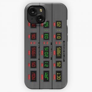 Back To The Future iPhone 15 Slim Phone Case Cover