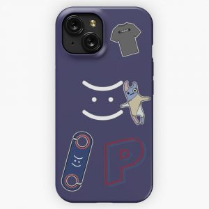 Bad Buddy Stickered Up iPhone 15 Slim Phone Case Cover
