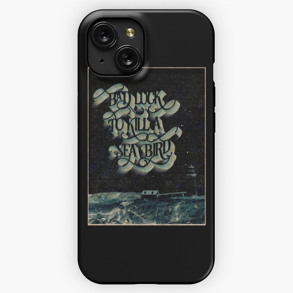 Bad Luck To Kill A Sea Bird Vintage Poster iPhone 15 Slim Phone Case Cover