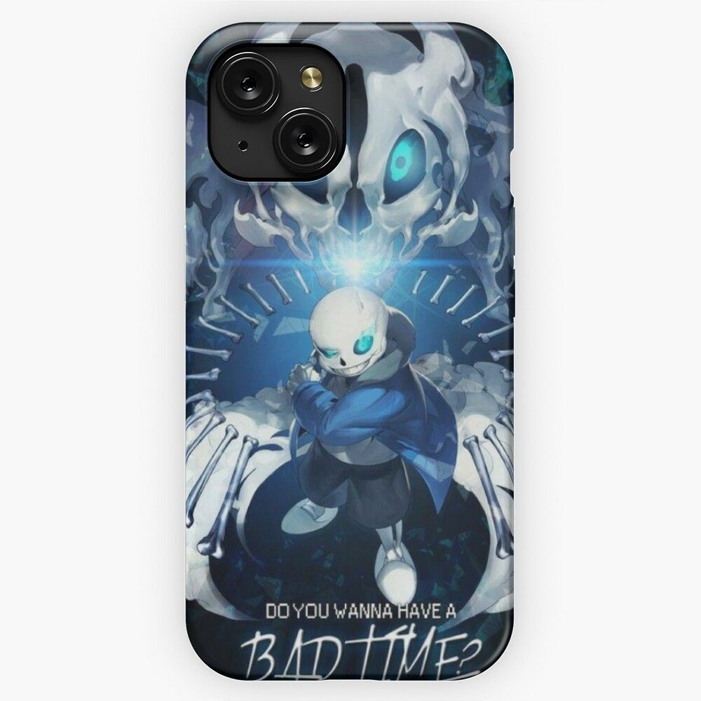 Bad Time Sans iPhone 15 Slim Phone Case Cover