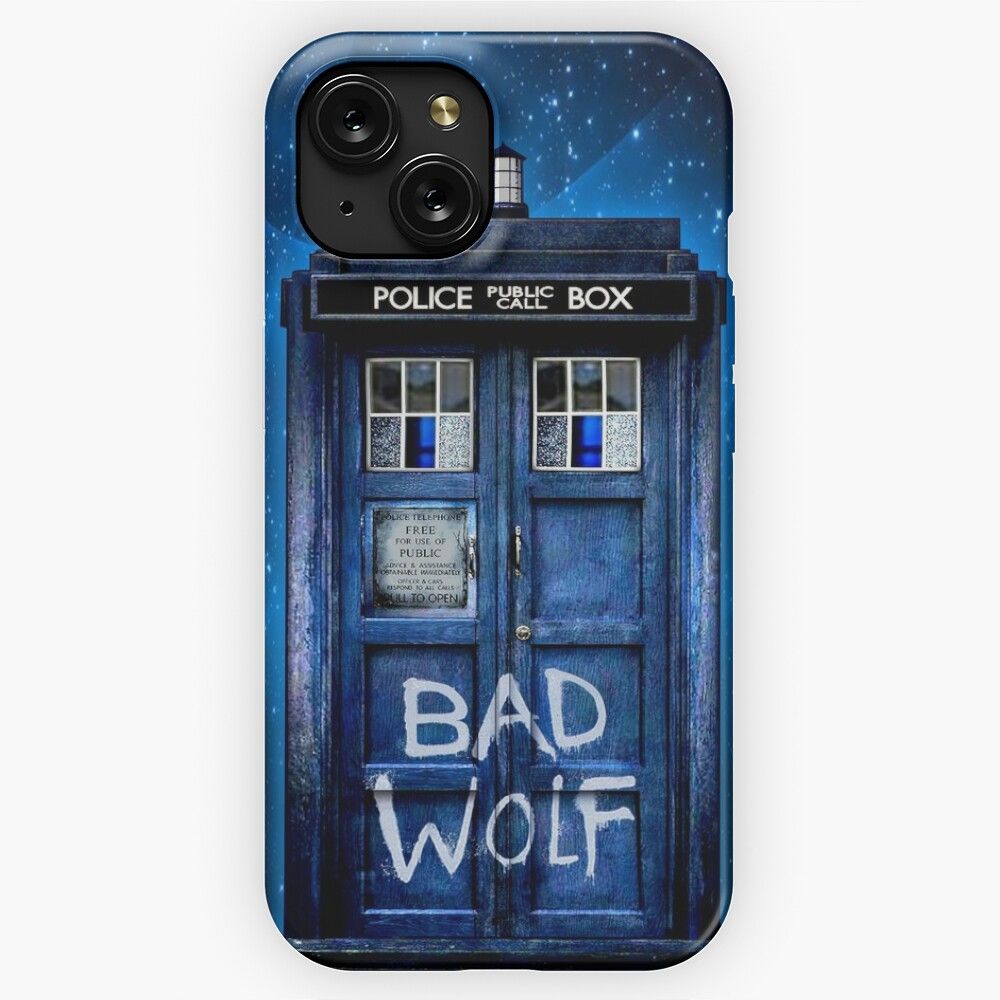 Bad Wolf iPhone 15 Slim Phone Case Cover