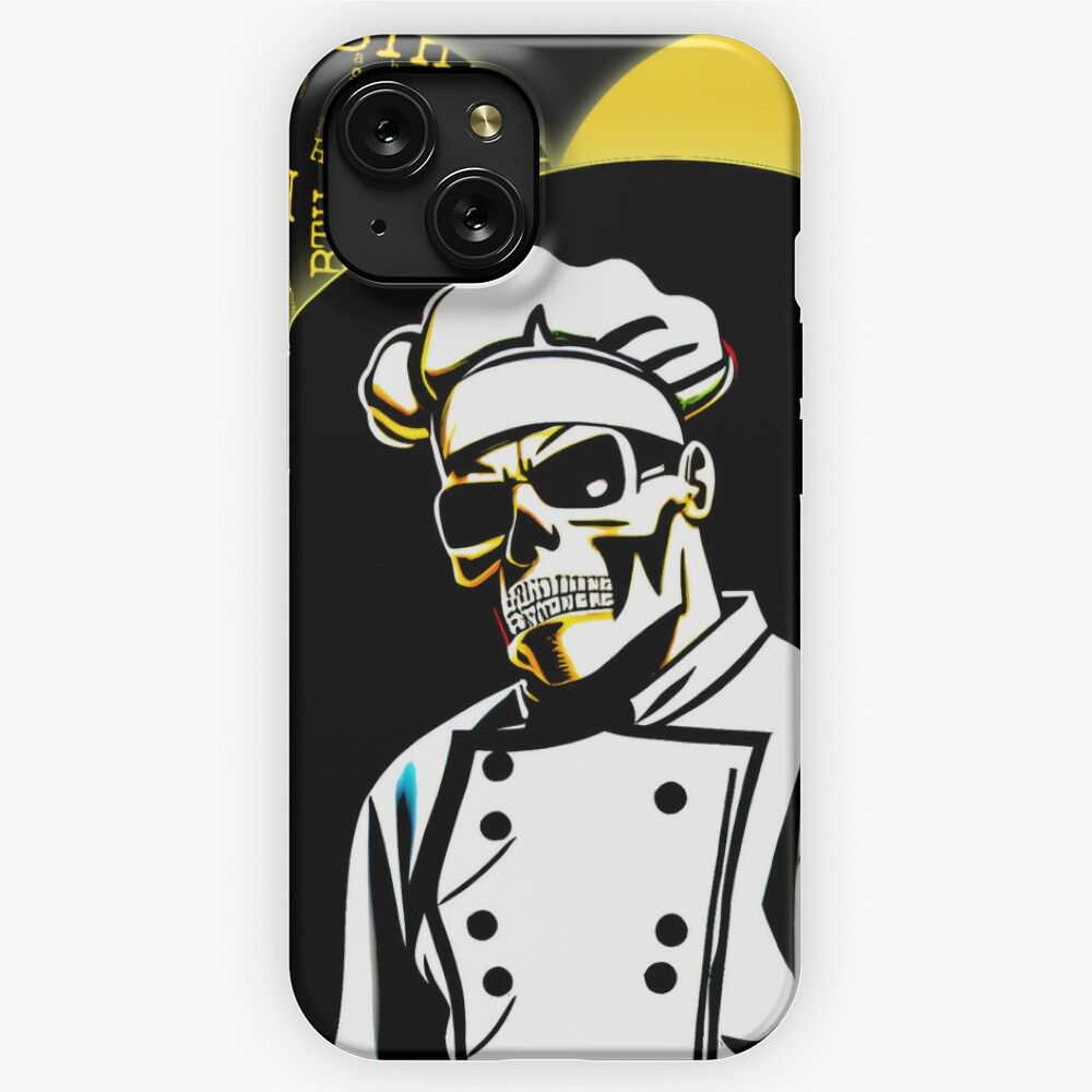 Badass Chef iPhone 15 Slim Phone Case Cover