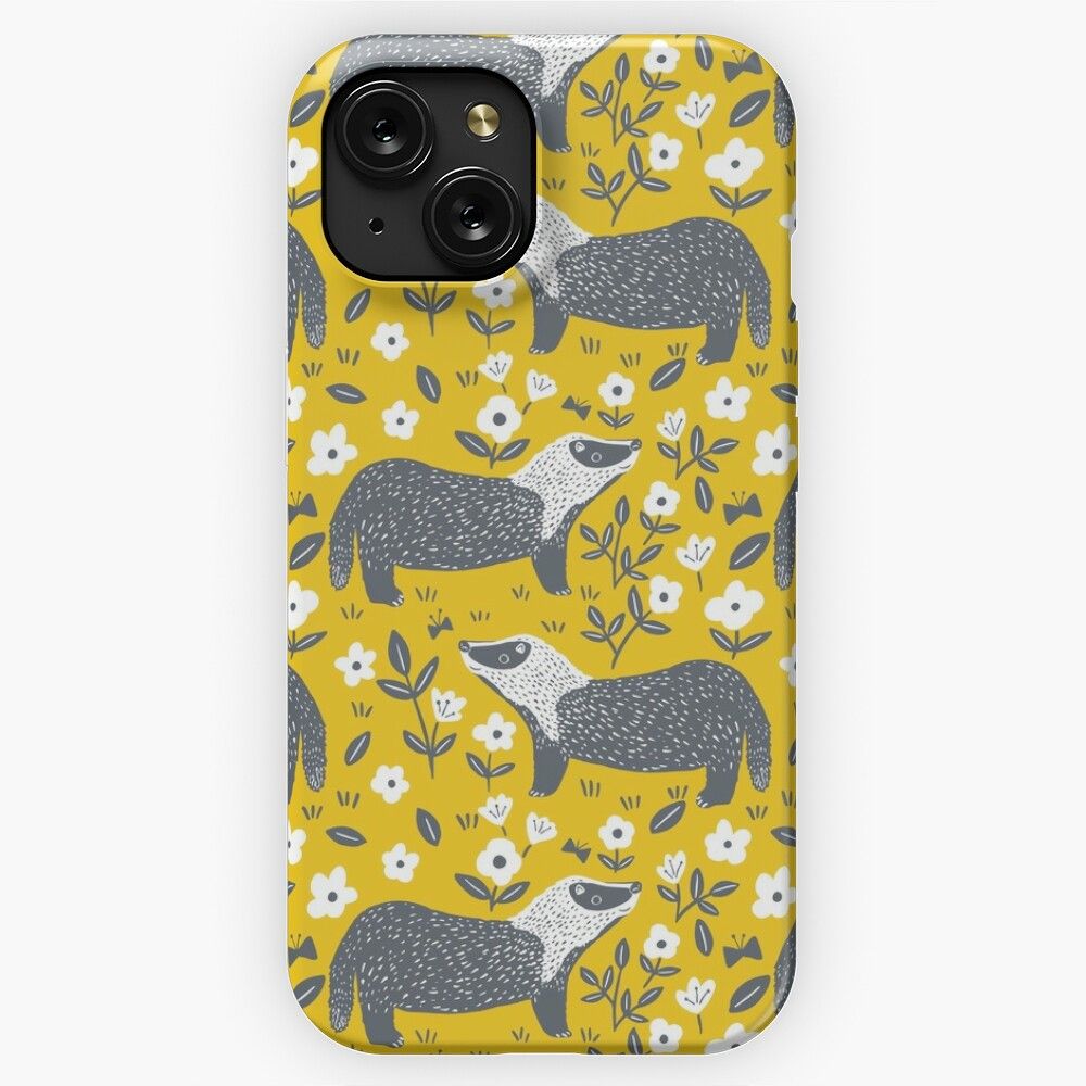 Badgers iPhone 15 Slim Phone Case Cover