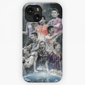 Badminton Legends Edit iPhone 15 Slim Phone Case Cover