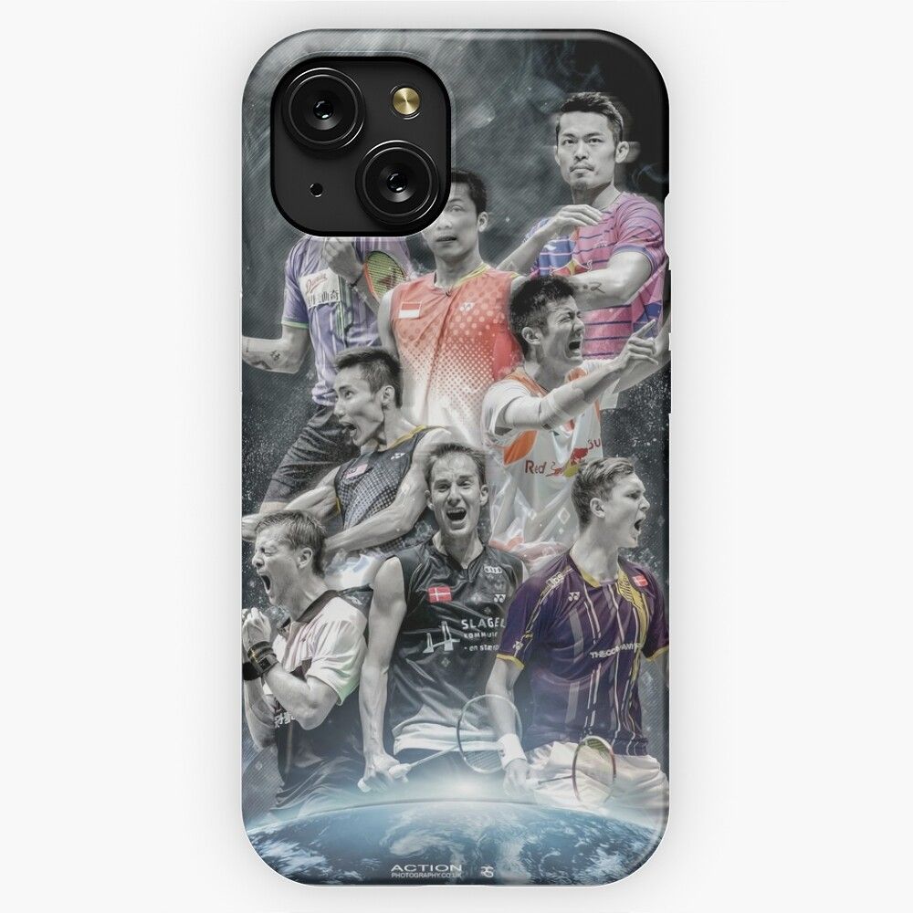 Badminton Legends Edit iPhone 15 Slim Phone Case Cover
