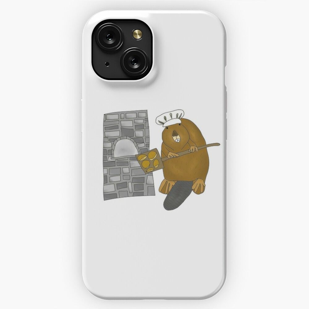 Baker Beaver iPhone 15 Slim Phone Case Cover