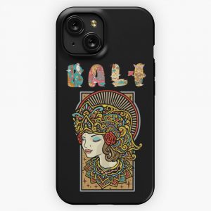 Bali Dancer Design iPhone 15 Slim Phone Case Cover