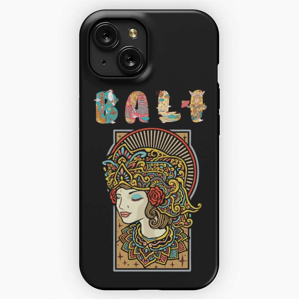 Bali Dancer Design iPhone 15 Slim Phone Case Cover