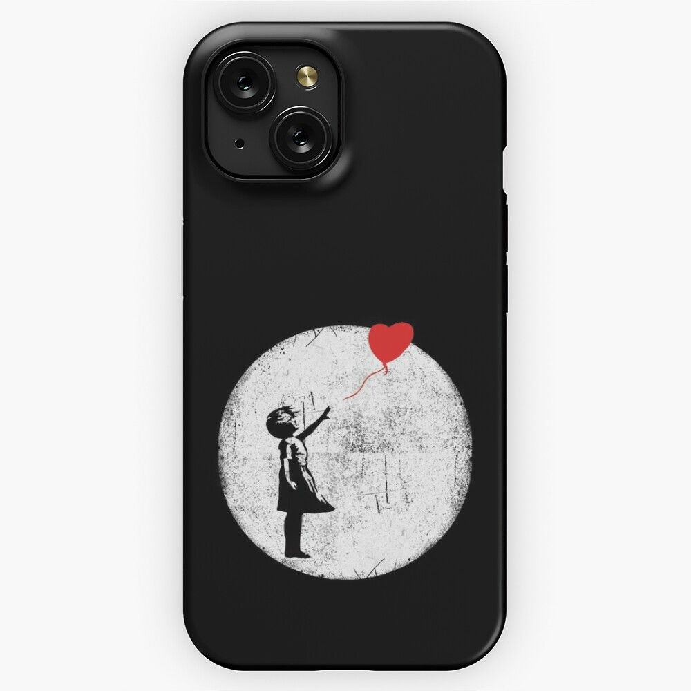 Ballon Girl Banksy iPhone 15 Slim Phone Case Cover