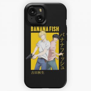 Banana Fish Ash Lynx Eiji Okumura Card Anime iPhone 15 Slim Phone Case Cover