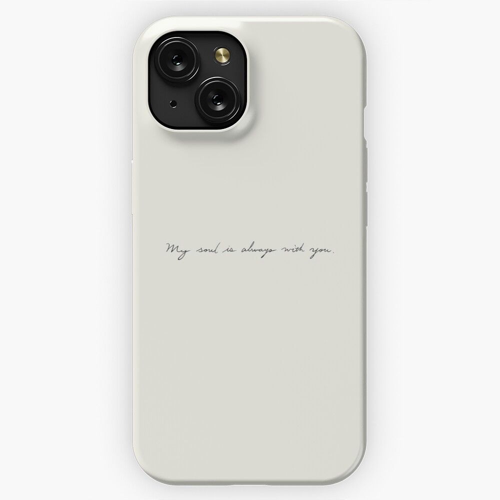 Banana Fish My Soul Is Always With You iPhone 15 Slim Phone Case Cover