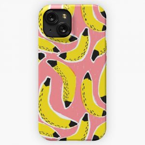 Bananas iPhone 15 Slim Phone Case Cover