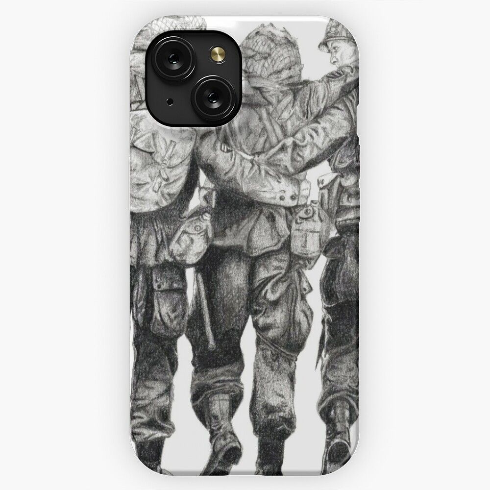 Band Of Brothers iPhone 15 Slim Phone Case Cover
