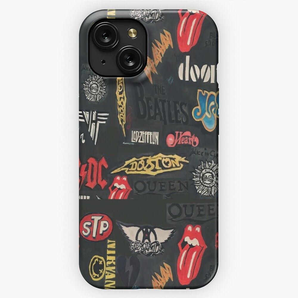 Bands iPhone 15 Slim Phone Case Cover