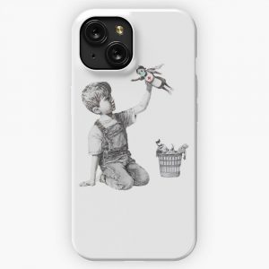 Banksy Tribute To Nurses iPhone 15 Slim Phone Case Cover
