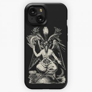 Baphomet iPhone 15 Slim Phone Case Cover