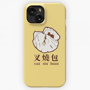 Barbecue Pork Bun Hong Kong Dim Sum iPhone 15 Slim Phone Case Cover
