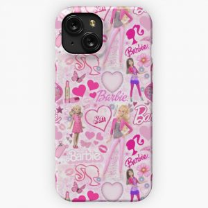 Barbie Collage iPhone 15 Slim Phone Case Cover