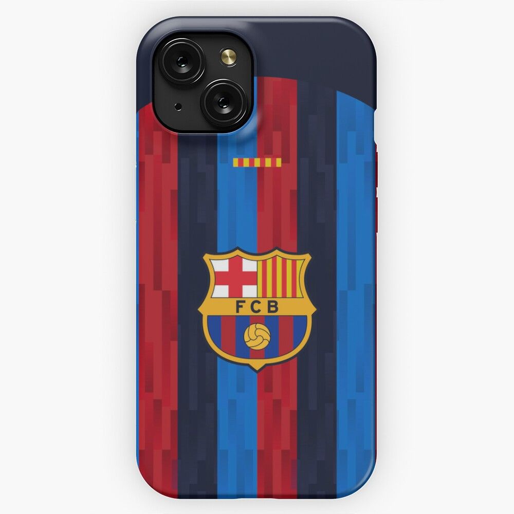 Barca 22 23 Home iPhone 15 Slim Phone Case Cover