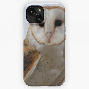 Barn Owl iPhone 15 Slim Phone Case Cover