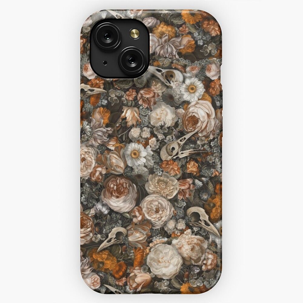 Baroque Macabre iPhone 15 Slim Phone Case Cover