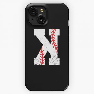 Baseball Pitcher Strikeout K iPhone 15 Slim Phone Case Cover