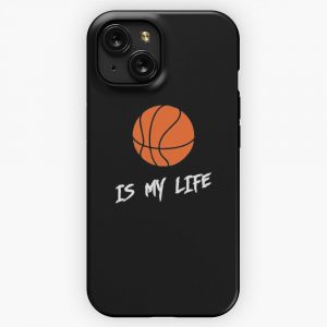 Basketball Is My Life iPhone 15 Slim Phone Case Cover