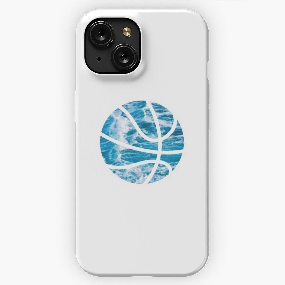 Basketball Ocean iPhone 15 Slim Phone Case Cover