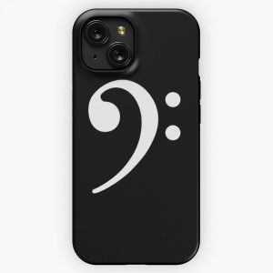 Bass Clef iPhone 15 Slim Phone Case Cover