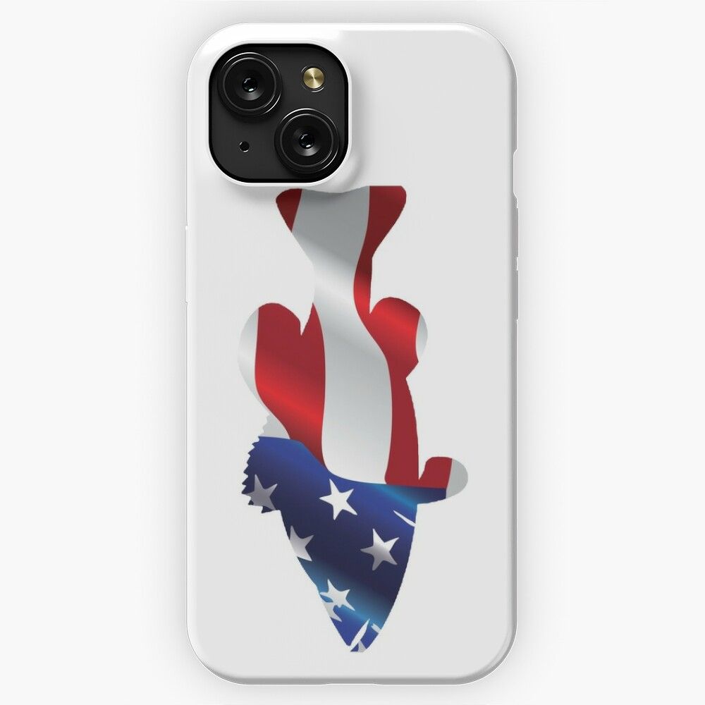 Bass Fishing And America iPhone 15 Slim Phone Case Cover