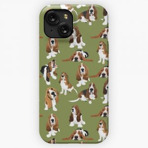 Basset Hound iPhone 15 Slim Phone Case Cover