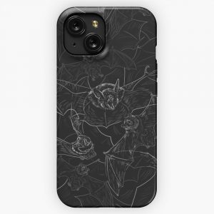 Bat Attack iPhone 15 Slim Phone Case Cover