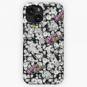 Battle Cats iPhone 15 Slim Phone Case Cover