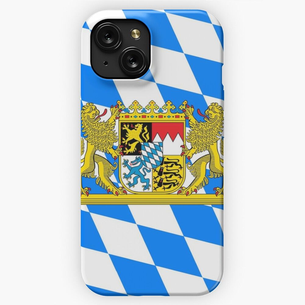 Bavaria Coa Flag iPhone 15 Slim Phone Case Cover