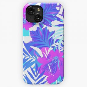Be Brave An Early Morning Tropical Pattern iPhone 15 Slim Phone Case Cover