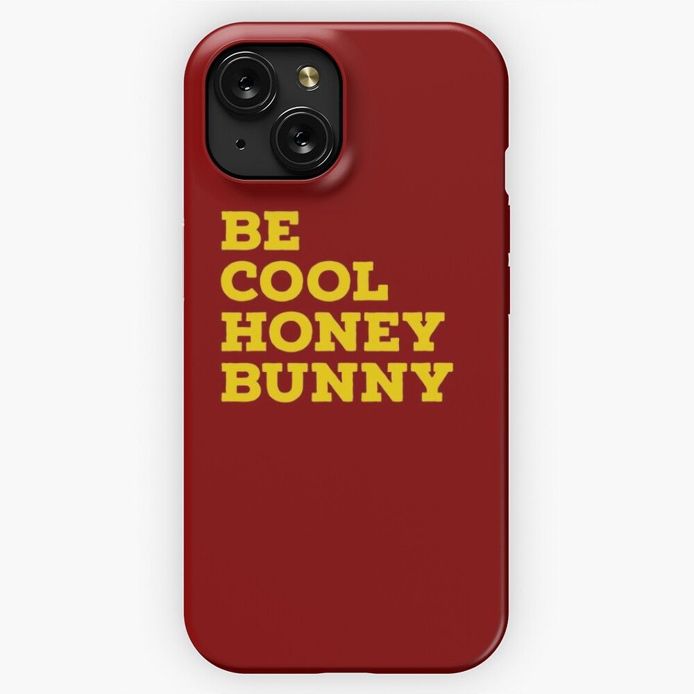 Be Cool Honey Bunny 2 iPhone 15 Slim Phone Case Cover