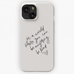 Be Kind iPhone 15 Slim Phone Case Cover