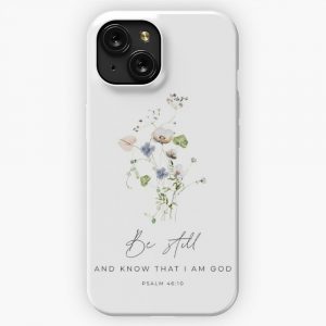 Be Still Psalm 4610 2 iPhone 15 Slim Phone Case Cover