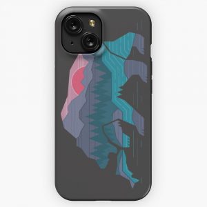 Bear Country iPhone 15 Slim Phone Case Cover