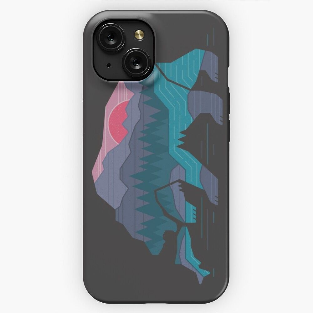 Bear Country iPhone 15 Slim Phone Case Cover