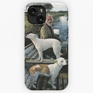 Beard Man Dogs Boat iPhone 15 Slim Phone Case Cover