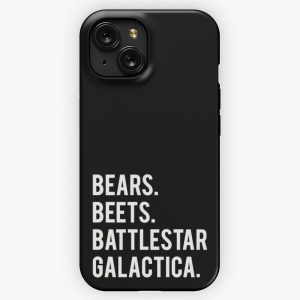 Bears Beets Battlestar Galactica iPhone 15 Slim Phone Case Cover